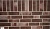 Ласточкин хвост Клинкерная фасадная плитка облицовочная ABC Aubergine 240*71*14 мм